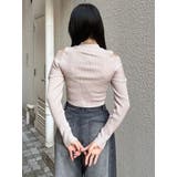 カシュクールハーフジップトップス | MURUA | 詳細画像41 