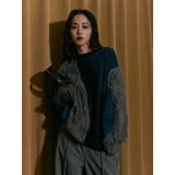 ブラック | 【YUKKOコラボ】MIXヤーンチュニックニット | MURUA