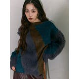 ブラウン | 【YUKKOコラボ】MIXヤーンチュニックニット | MURUA