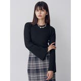 フレアスリーブニット | MURUA | 詳細画像4 