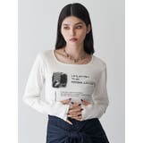 クロップドメッセージトップス | MURUA | 詳細画像10 