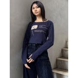 クロップドメッセージトップス | MURUA | 詳細画像17 