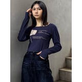 クロップドメッセージトップス | MURUA | 詳細画像3 