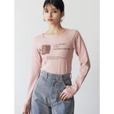 ピンク | クロップドメッセージトップス | MURUA