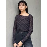 チェックシアートップス | MURUA | 詳細画像13