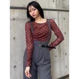 チェックシアートップス | MURUA | 詳細画像21