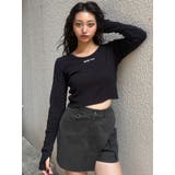 ロゴラメテレコトップス | MURUA | 詳細画像24 