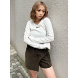 ロゴラメテレコトップス | MURUA | 詳細画像28 