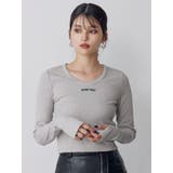 ロゴラメテレコトップス | MURUA | 詳細画像3 