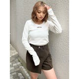 ロゴラメテレコトップス | MURUA | 詳細画像30 