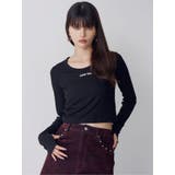 ロゴラメテレコトップス | MURUA | 詳細画像5 