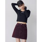 ロゴラメテレコトップス | MURUA | 詳細画像7 