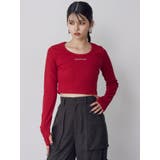 HOTFIXロゴテレコトップス | MURUA | 詳細画像29 