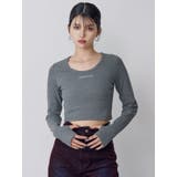 HOTFIXロゴテレコトップス | MURUA | 詳細画像3 