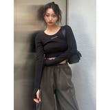 HOTFIXロゴテレコトップス | MURUA | 詳細画像36 