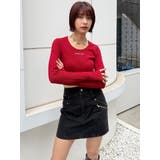 HOTFIXロゴテレコトップス | MURUA | 詳細画像46 