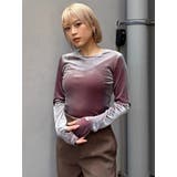 シャンブレーベロアトップス | MURUA | 詳細画像13