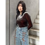 シャンブレーベロアトップス | MURUA | 詳細画像20