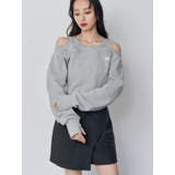 タンクレイヤードスウェットトップス | MURUA | 詳細画像1 