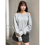 タンクレイヤードスウェットトップス | MURUA | 詳細画像2 