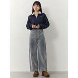 シャツレイヤードハーフジップスウェット | MURUA | 詳細画像11