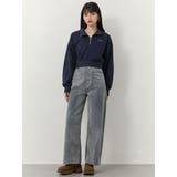 シャツレイヤードハーフジップスウェット | MURUA | 詳細画像13