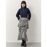 シャツレイヤードハーフジップスウェット | MURUA | 詳細画像20