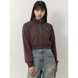 シャツレイヤードハーフジップスウェット | MURUA | 詳細画像21