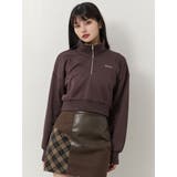 シャツレイヤードハーフジップスウェット | MURUA | 詳細画像27