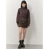 シャツレイヤードハーフジップスウェット | MURUA | 詳細画像28