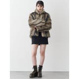 フェイクファーラインジャガードコート | MURUA | 詳細画像20 