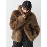 フェイクファーラインジャガードコート | MURUA | 詳細画像27 