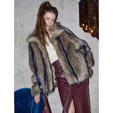 フェイクファーラインジャガードコート | MURUA | 詳細画像28 