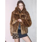 フェイクファーラインジャガードコート | MURUA | 詳細画像33 