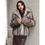 フェイクファーラインジャガードコート | MURUA | 詳細画像40 