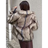 フェイクファーラインジャガードコート | MURUA | 詳細画像42 