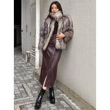 フェイクファーラインジャガードコート | MURUA | 詳細画像45 