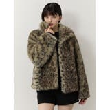 レオパードフェイクファーコート | MURUA | 詳細画像11 