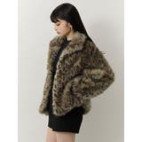 レオパードフェイクファーコート | MURUA | 詳細画像12 