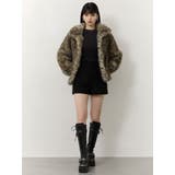 レオパードフェイクファーコート | MURUA | 詳細画像13 