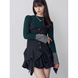 ブラック | タックバルーンミニジャンスカ | MURUA