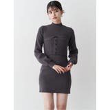 ビスチェドッキングミニワンピース | MURUA | 詳細画像3 