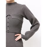 ビスチェドッキングミニワンピース | MURUA | 詳細画像30 