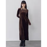 ストリングベロアワンピース | MURUA | 詳細画像10