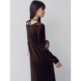 ストリングベロアワンピース | MURUA | 詳細画像14