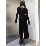 ストリングベロアワンピース | MURUA | 詳細画像23