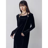 ストリングベロアワンピース | MURUA | 詳細画像7