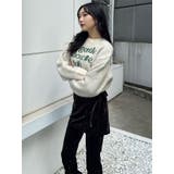 スカートレイヤードシャーリングベロアパンツ | MURUA | 詳細画像19 