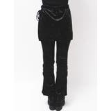 スカートレイヤードシャーリングベロアパンツ | MURUA | 詳細画像26 