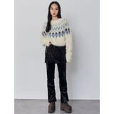 スカートレイヤードシャーリングベロアパンツ | MURUA | 詳細画像5 